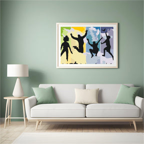 Diamantmaling - Et glædesfyldt spring - SEOS Shop ®