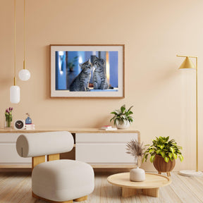 Diamantmaling - Familiekatte - SEOS®