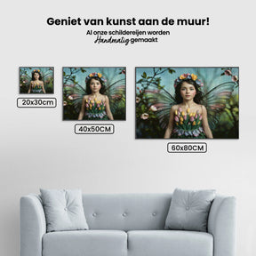 Diamantmaleri - Skovens fe