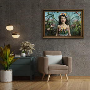 Diamantmaleri - Skovens fe