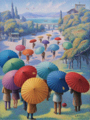 Diamantmaling - Paraplyernes Festival