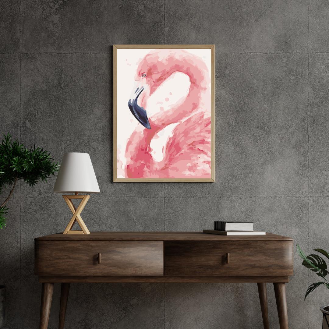 Diamantmaleri - Flamingo - SEOS®
