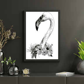 Diamantmaleri - Flamingohoved - SEOS®