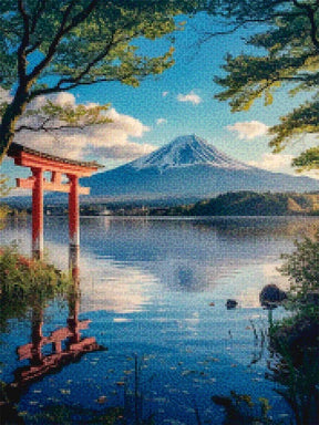 Diamantmaling - Hvisken fra Fuji-bjerget