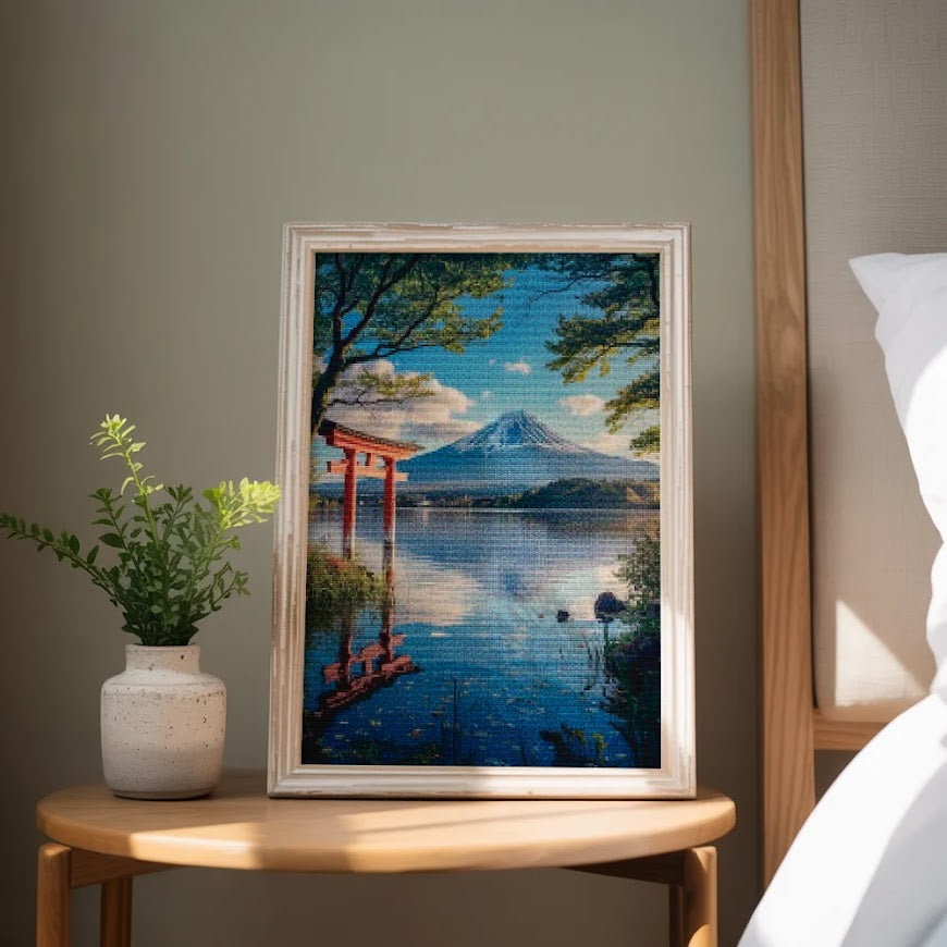 Diamantmaling - Hvisken fra Fuji-bjerget