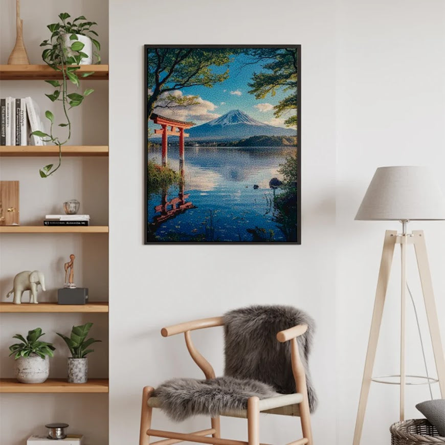 Diamantmaling - Hvisken fra Fuji-bjerget