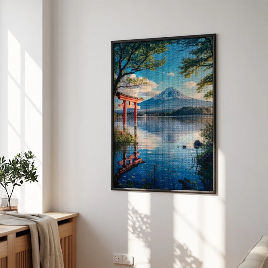 Diamantmaling - Hvisken fra Fuji-bjerget