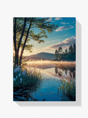 Diamantmaleri - Morgensøens hvisken