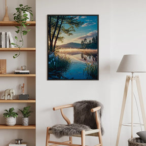 Diamantmaleri - Morgensøens hvisken