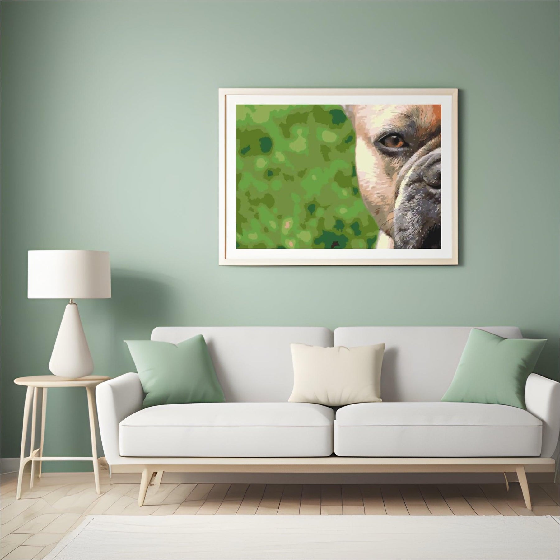 Diamantmaleri - Fransk Bulldog - SEOS®