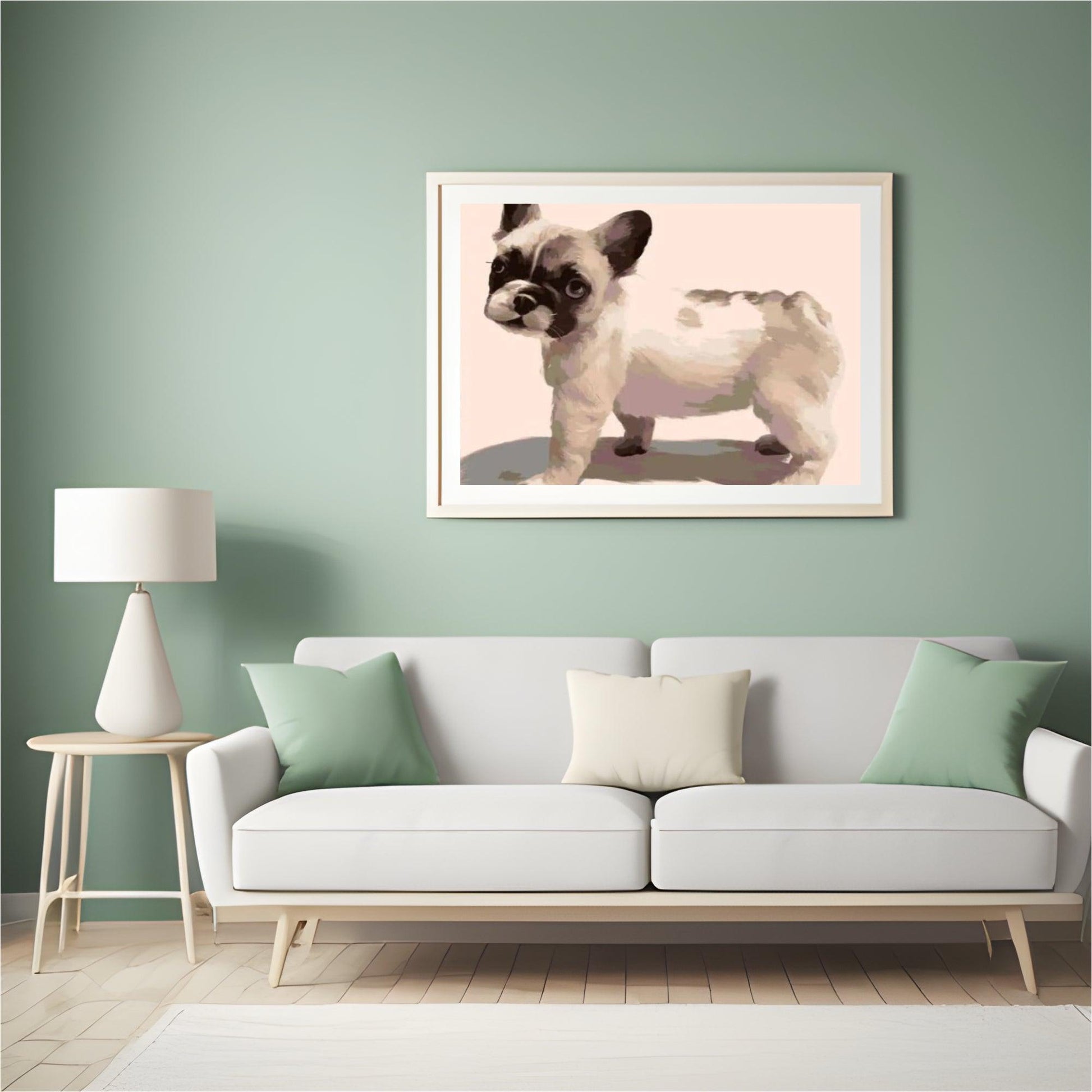 Diamantmaleri - Fransk Bulldog - SEOS®