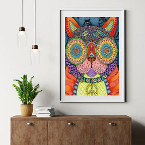 Diamantmaleri - Funky Cool Kat - SEOS Shop ®