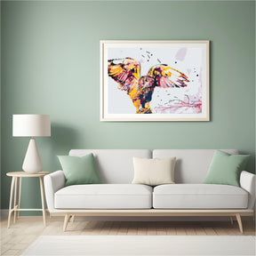 Diamantmaleri - Gylden Sneugle - SEOS®