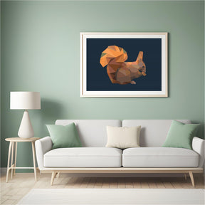 Diamantmaleri - Grafisk egern - SEOS Shop ®