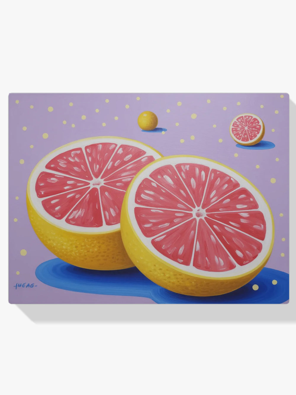 Diamantmaleri - Grapefrugtdagdrøm