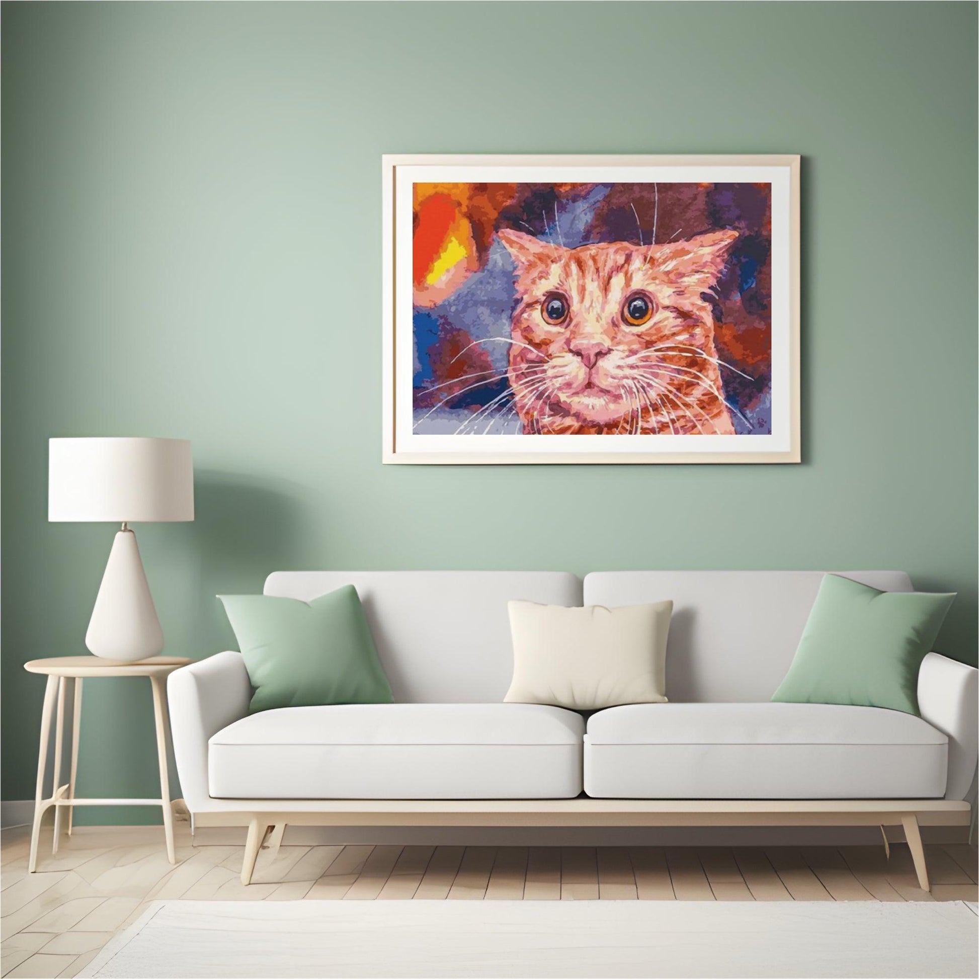 Diamantmaleri - Sjov kat - SEOS®