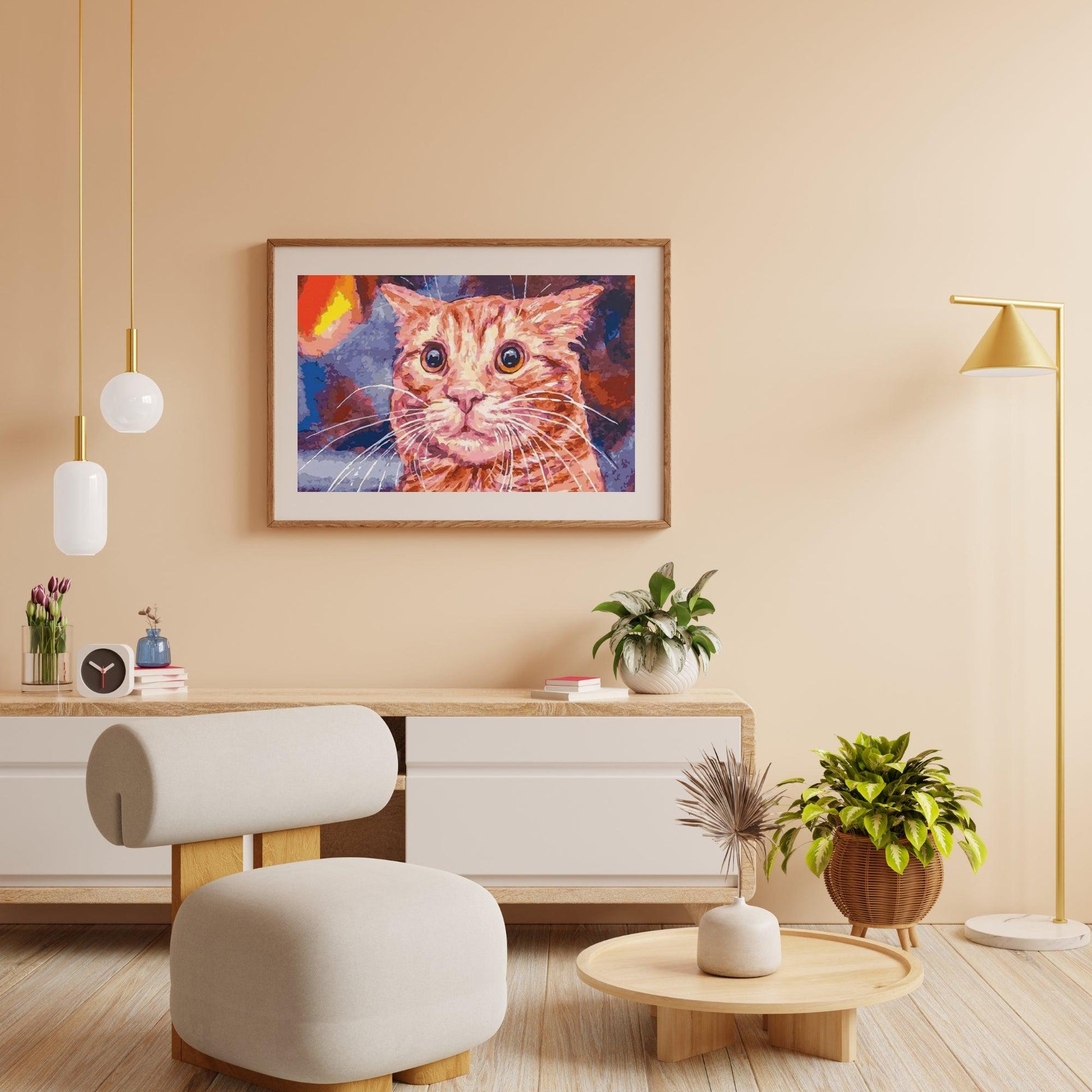 Diamantmaleri - Sjov kat - SEOS®