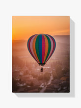 Diamantmaleri - Finurlige varmluftsballoner over en landsby