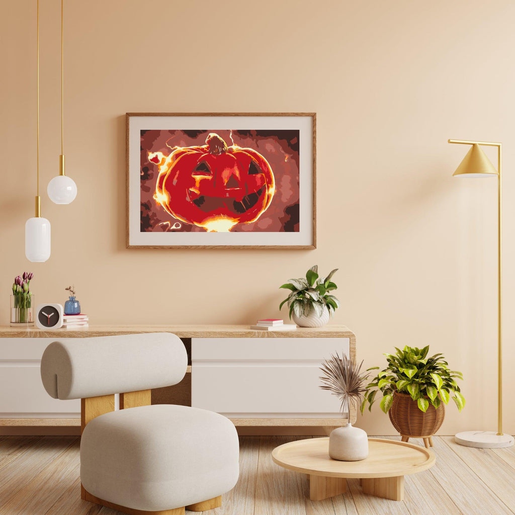 Diamantmaleri - Halloween Græskar - SEOS Shop ®