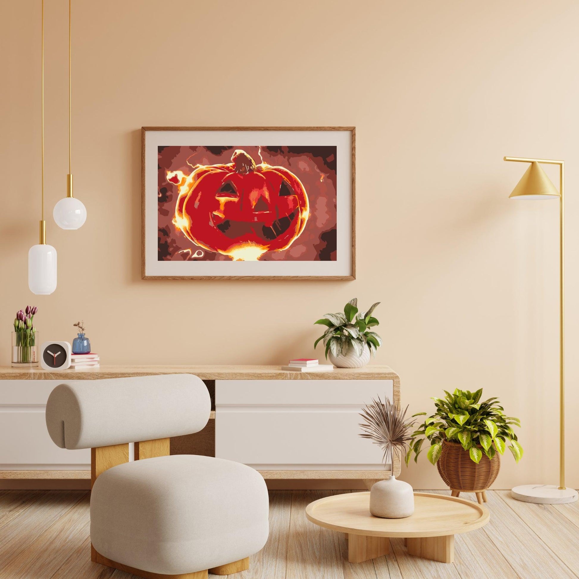 Diamantmaleri - Halloween Græskar - SEOS Shop ®