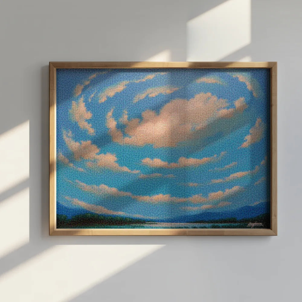 Diamantmaleri - Himlen fuld af ekkoer