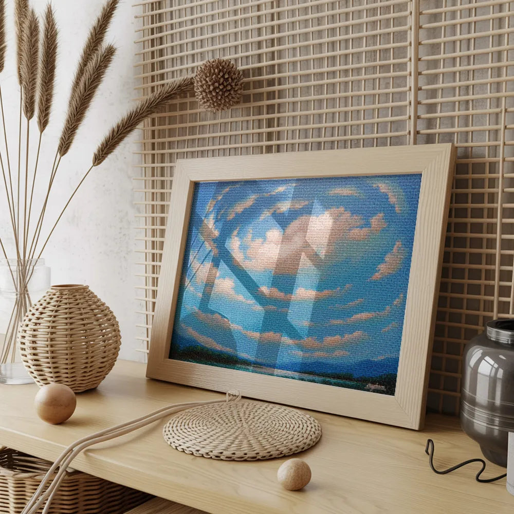 Diamantmaleri - Himlen fuld af ekkoer