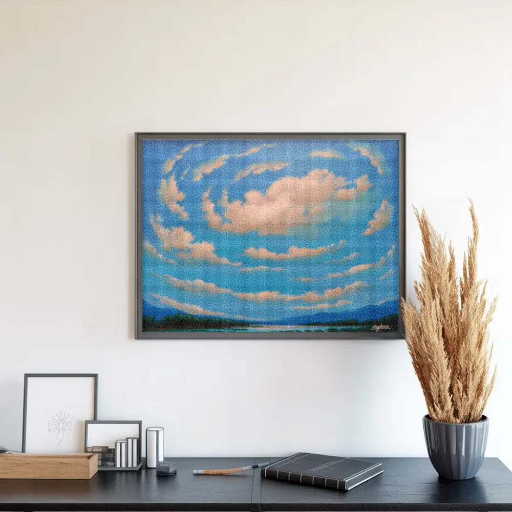 Diamantmaleri - Himlen fuld af ekkoer