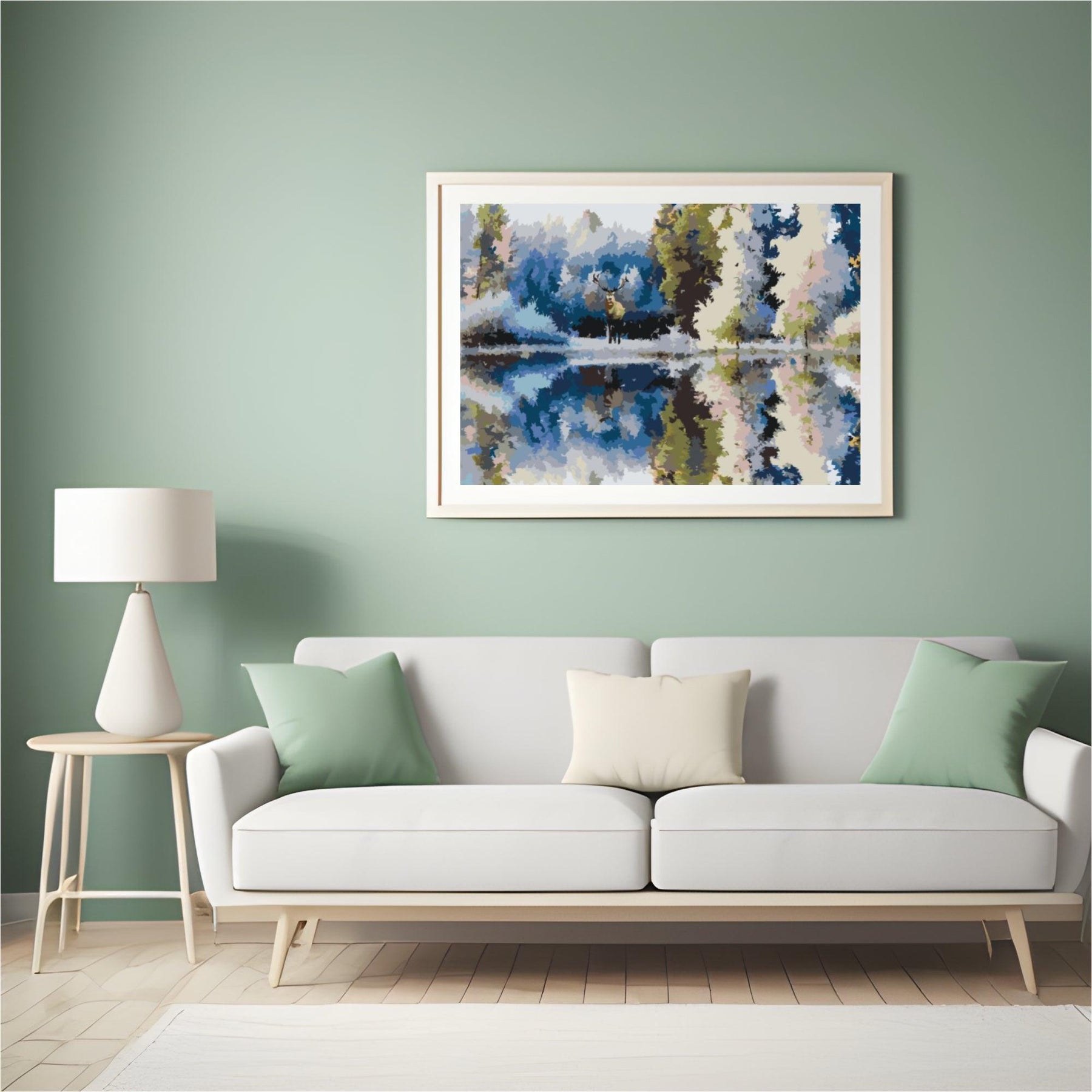 Diamantmaling - Hjort i skoven - SEOS®