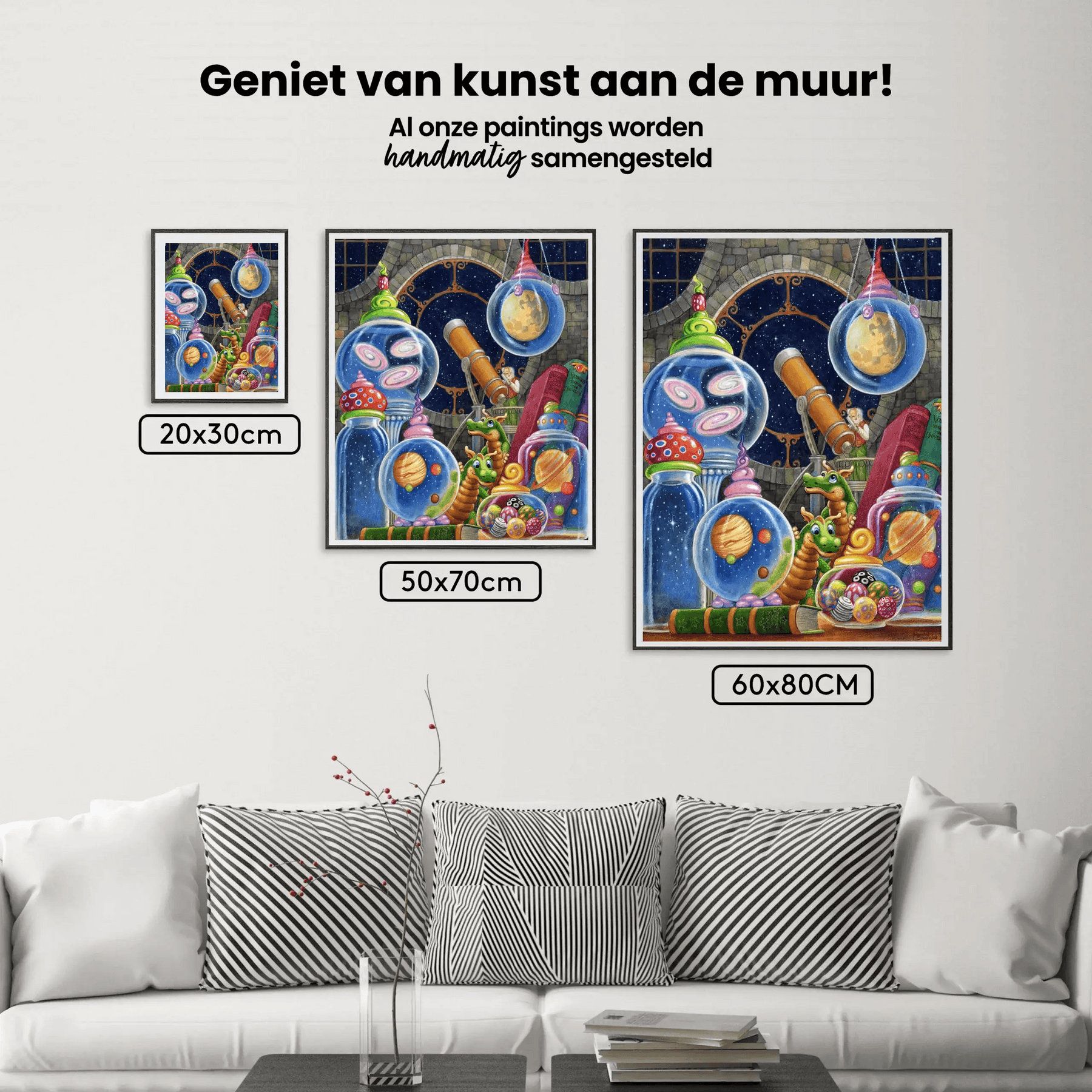 Diamantmaling - Universet i en krukke