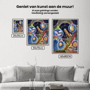 Diamantmaling - Universet i en krukke