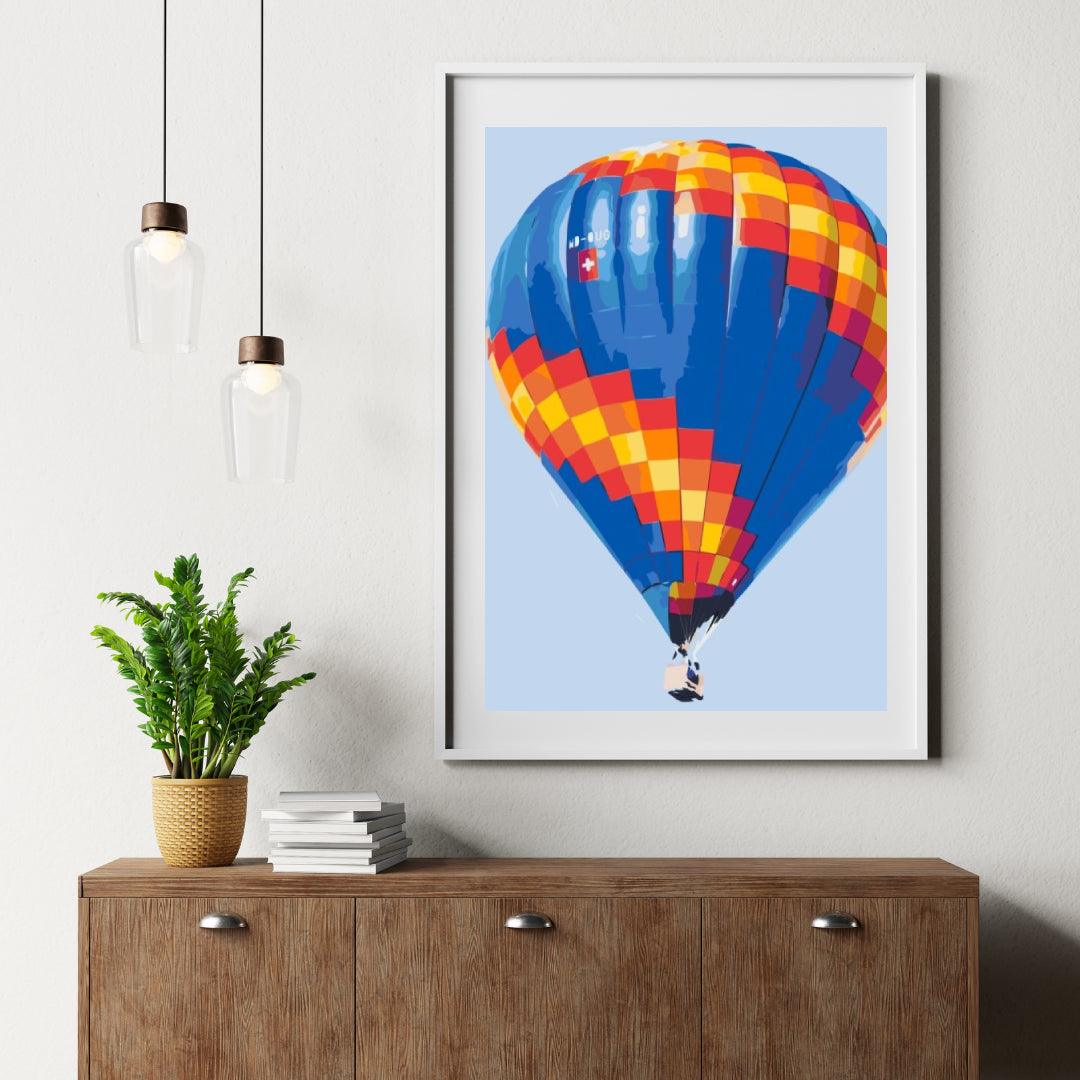 Diamantmaling - Varmluftballon - SEOS Shop ®