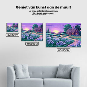 Diamantmaleri - Huset med stille drømme