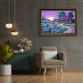 Diamantmaleri - Huset med stille drømme