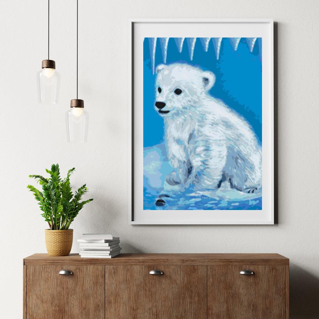 Diamantmaling - Isbjørn - SEOS®