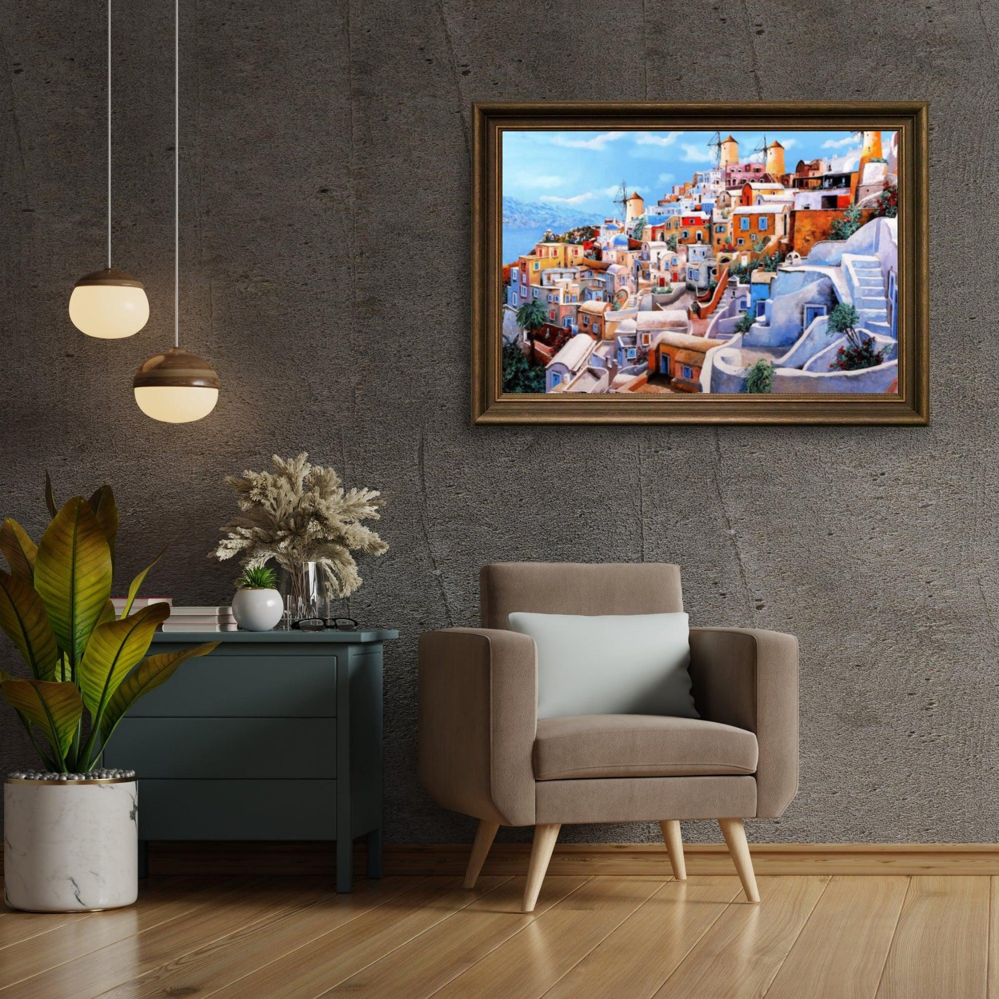 Diamantmaleri - I Colori di Santorini - SEOS Shop ®