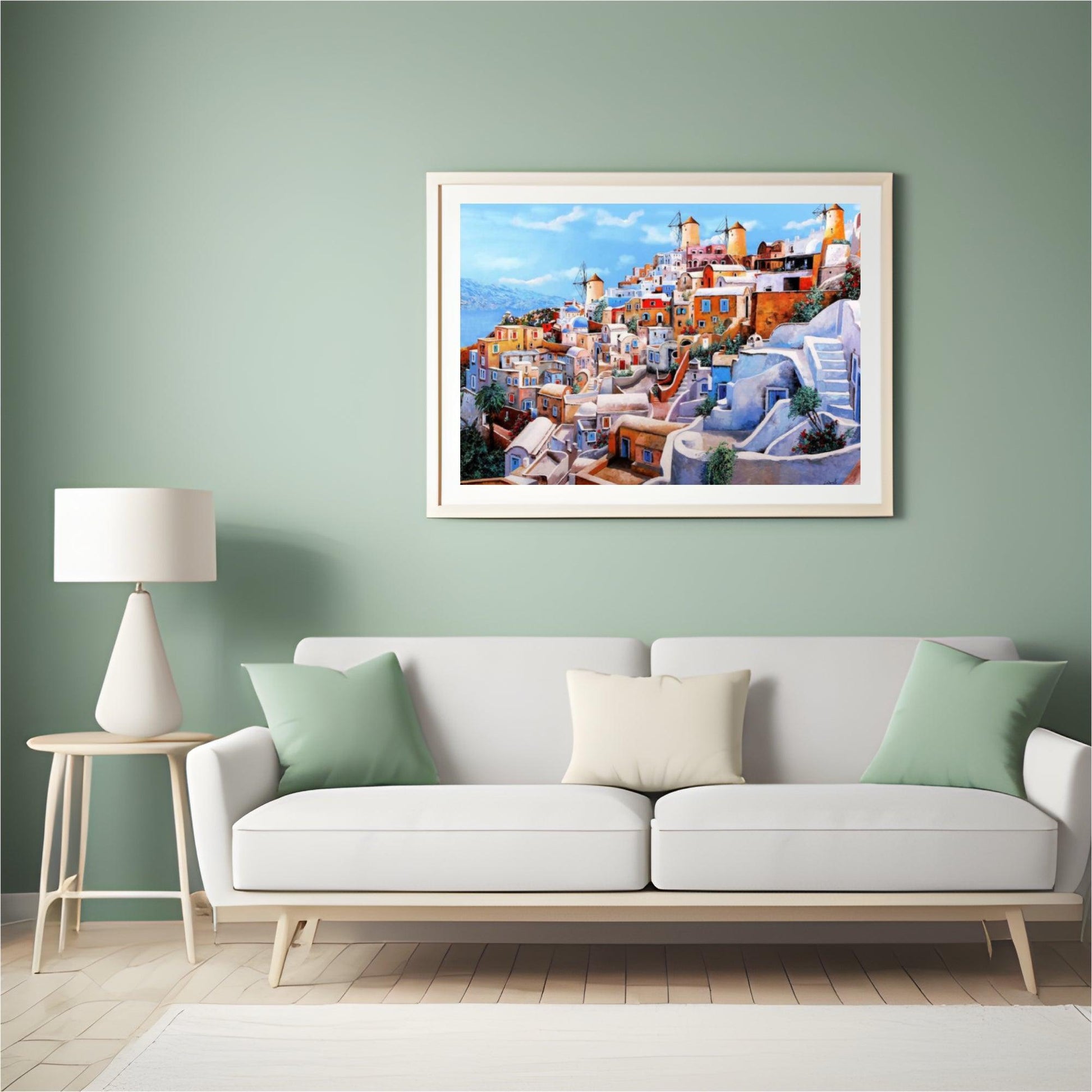Diamantmaleri - I Colori di Santorini - SEOS Shop ®