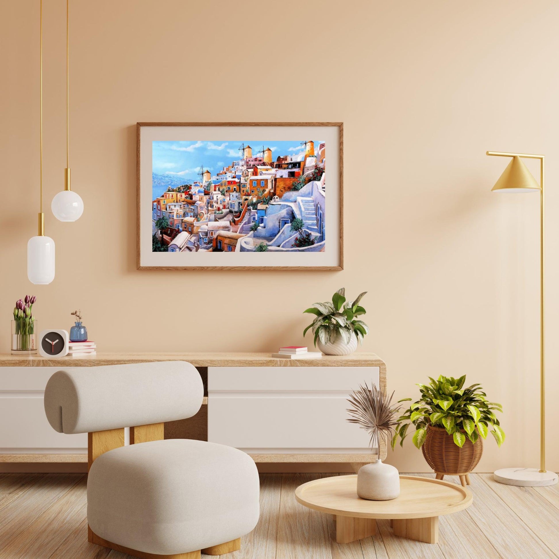 Diamantmaleri - I Colori di Santorini - SEOS Shop ®