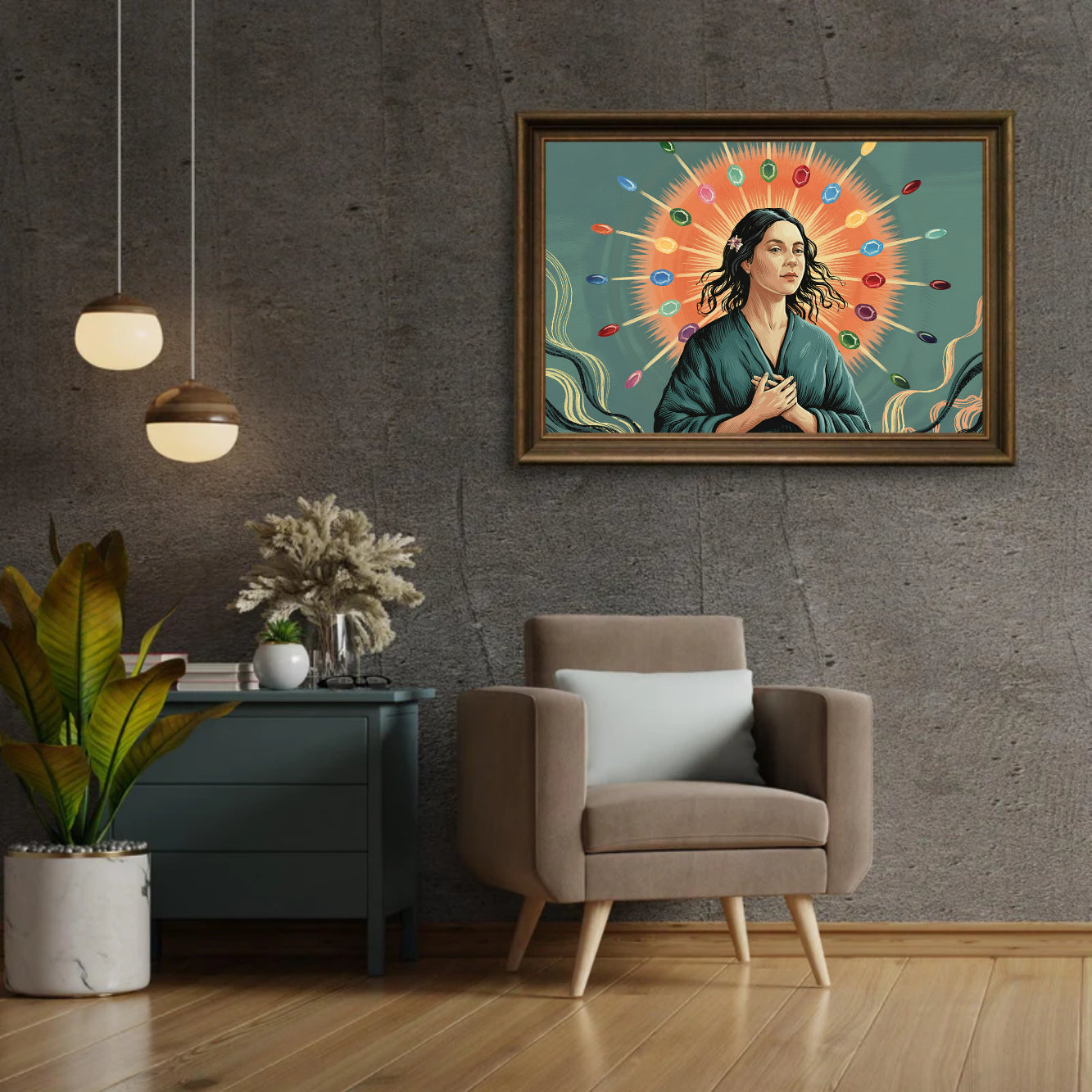 Diamantmaling - Indre Glans