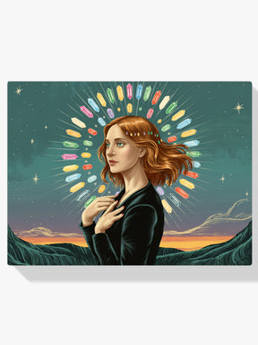 Diamantmaling - Indre udstråling