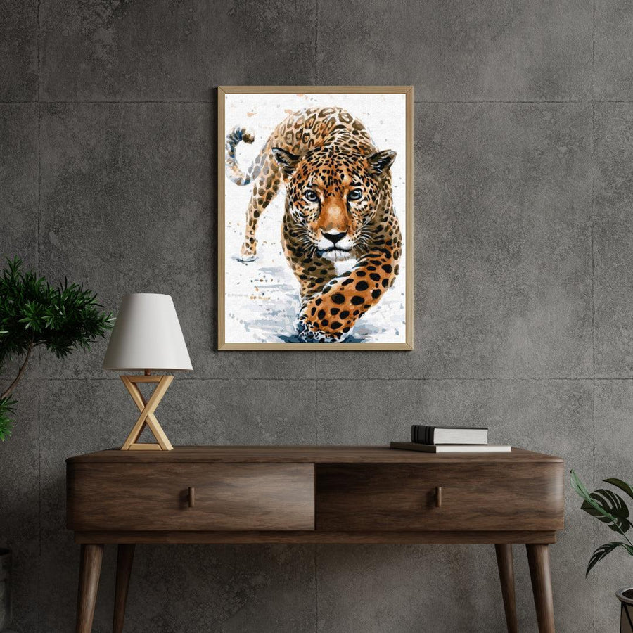 Diamantmaling - Leopardjagt - SEOS®