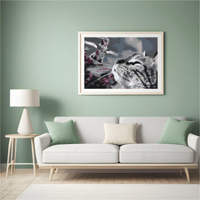 Diamantmaling - Kat og Fugl - SEOS®