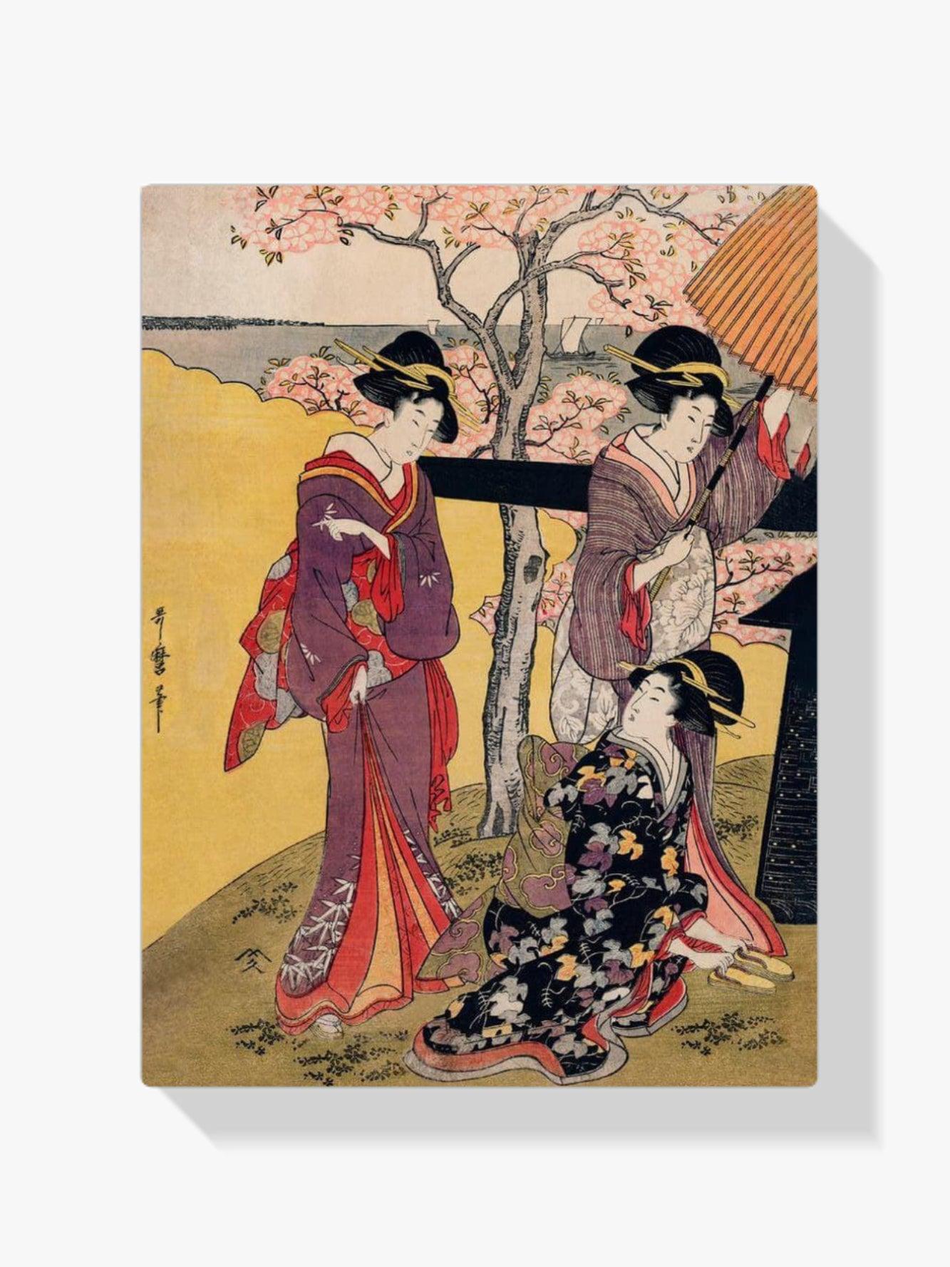 Diamantmaleri - Kirsebærblomstudsigt ved Gotenyama - SEOS Shop ®