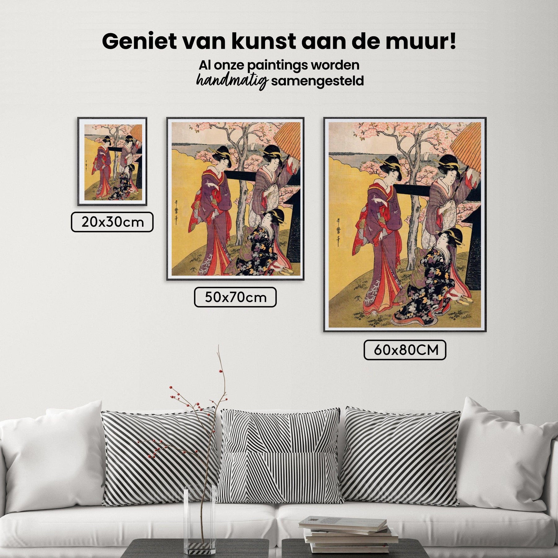 Diamantmaleri - Kirsebærblomstudsigt ved Gotenyama - SEOS Shop ®