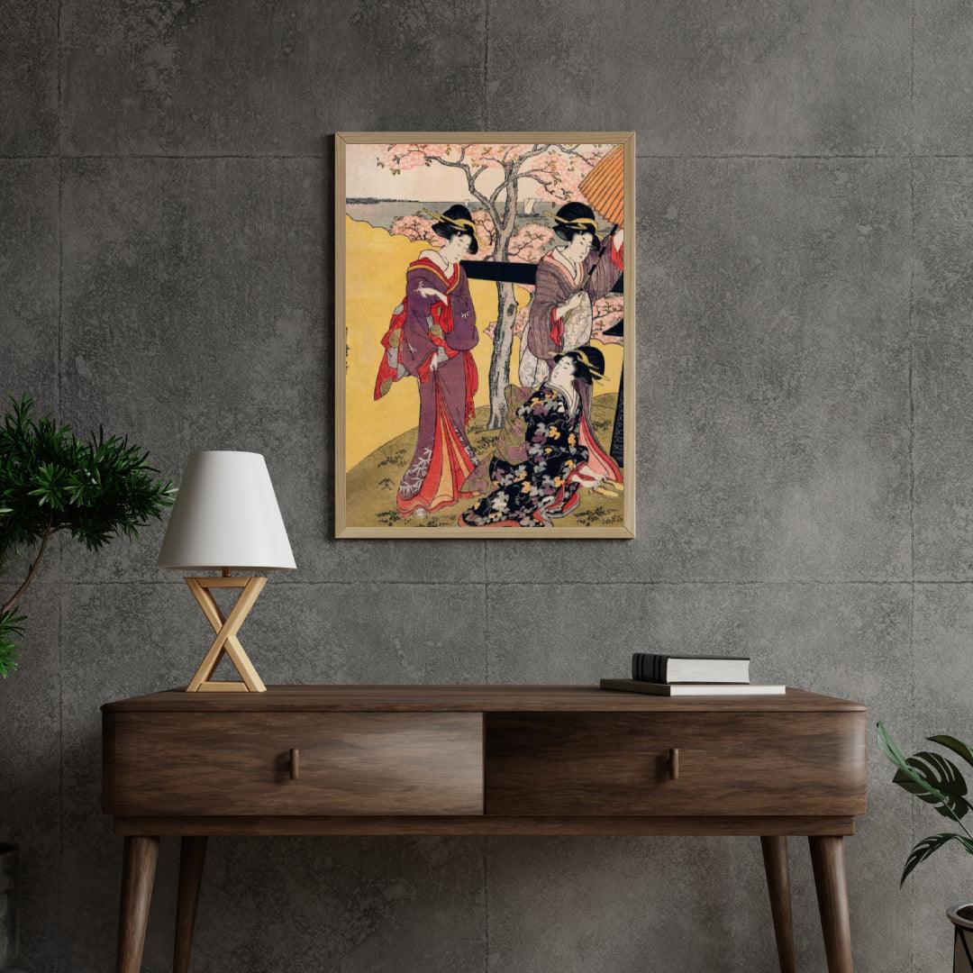 Diamantmaleri - Kirsebærblomstudsigt ved Gotenyama - SEOS Shop ®