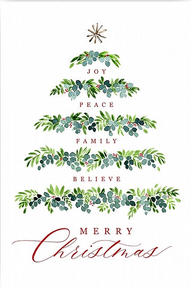 Diamantmaleri - Ønsketræ med julemotiv