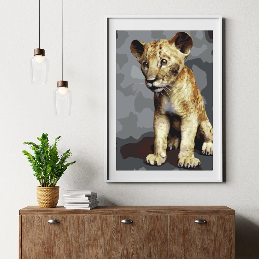 Diamantmaleri - Lille Simba - SEOS®
