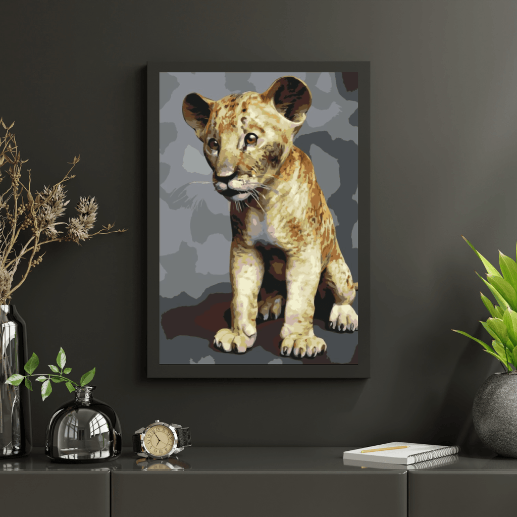 Diamantmaleri - Lille Simba - SEOS®