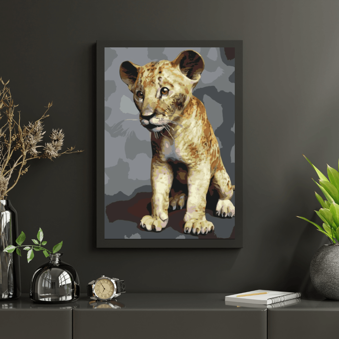 Diamantmaleri - Lille Simba - SEOS®