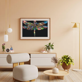 Diamantmaleri - Farverig guldsmed - SEOS®