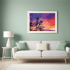 Diamantmaleri - Farverig himmel - SEOS Shop ®